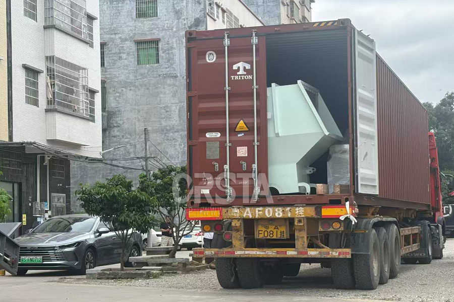 出往尼日尼亞PMMA亞克力板破碎分選生產(chǎn)線